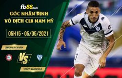 fb88-soi kèo Union La Calera vs Velez Sarsfield