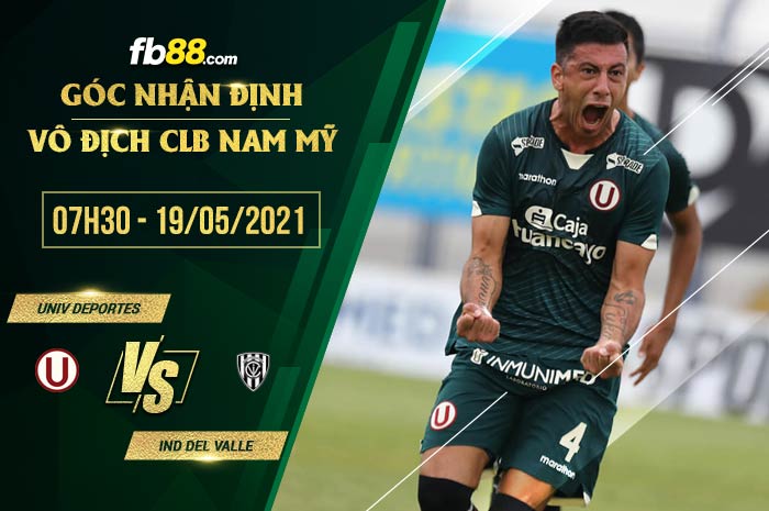 fb88-soi kèo Univ Deportes vs Ind Del Valle
