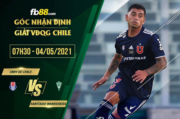 fb88-soi kèo Univ de Chile vs Santiago Wanderers