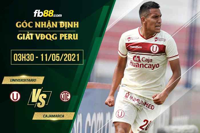 fb88-soi kèo Universitario de Deportes vs Cajamarca