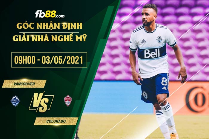 fb88-soi kèo Vancouver Whitecaps vs Colorado Rapids