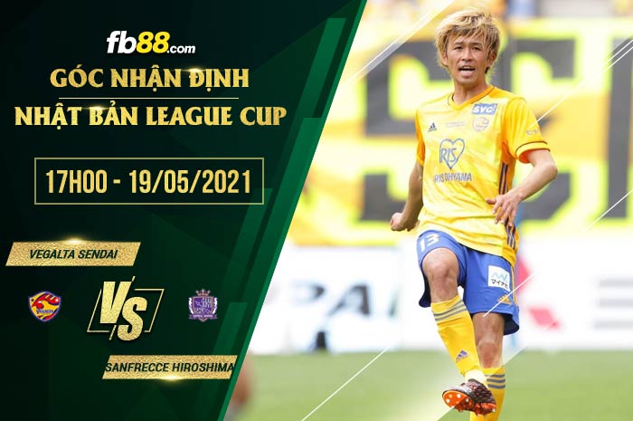 fb88-soi kèo Vegalta Sendai vs Sanfrecce Hiroshima
