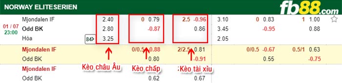fb88-bảng kèo trận đấu Mjondalen vs Odd Grenland