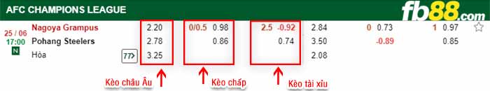 fb88-bảng kèo trận đấu Nagoya Grampus vs Pohang