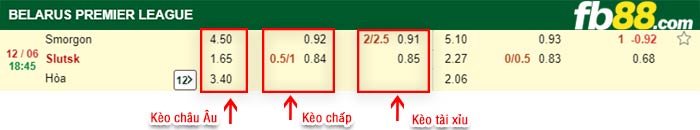 fb88-bảng kèo trận đấu Smorgon vs Slutsk