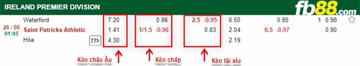 fb88-bảng kèo trận đấu Waterford vs St. Patrick's