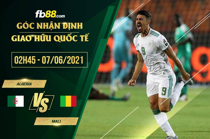 fb88-soi kèo Algeria vs Mali
