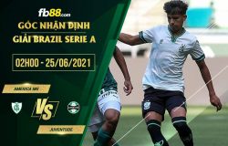 fb88-soi kèo America MG vs Juventude
