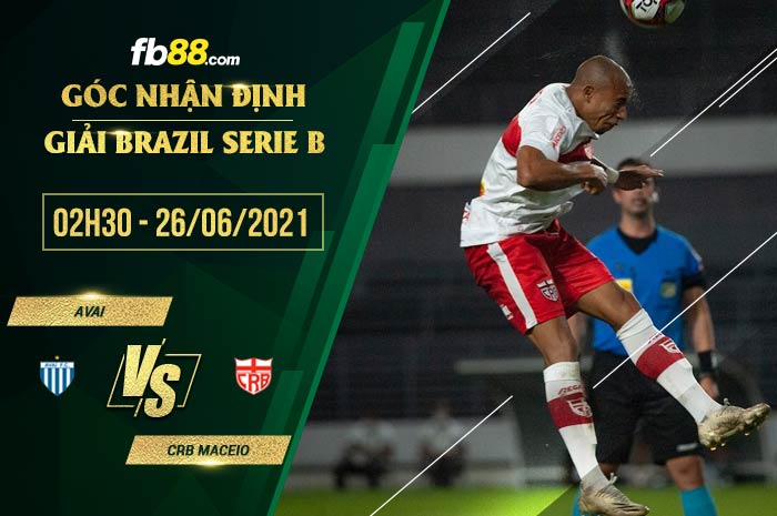 fb88-soi kèo Avai vs CRB Maceio