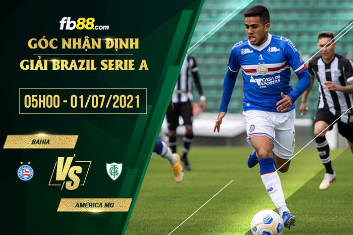fb88-soi kèo Bahia vs America MG