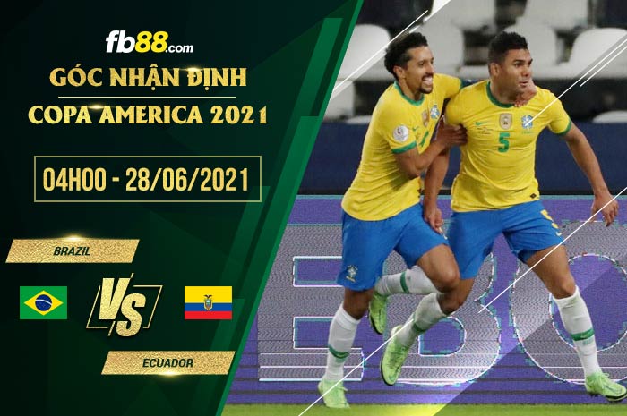 fb88-soi kèo Brazil vs Ecuador