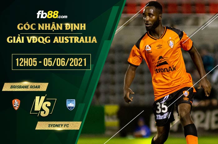 fb88-soi kèo Brisbane Roar vs Sydney FC