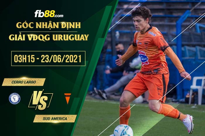 fb88-soi kèo Cerro Largo vs Sud America