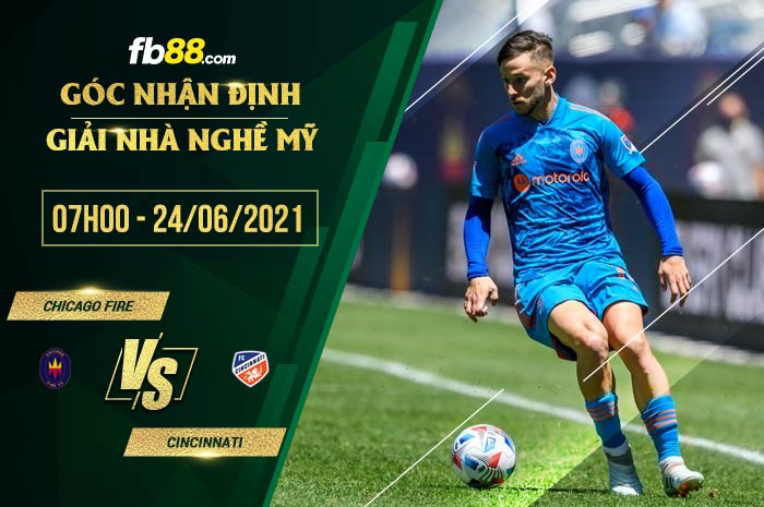 fb88-soi kèo Chicago Fire vs Cincinnati