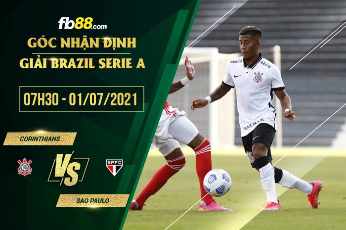 fb88-soi kèo Corinthians vs Sao Paulo