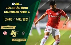 fb88-soi kèo Internacional vs Atletico Mineiro