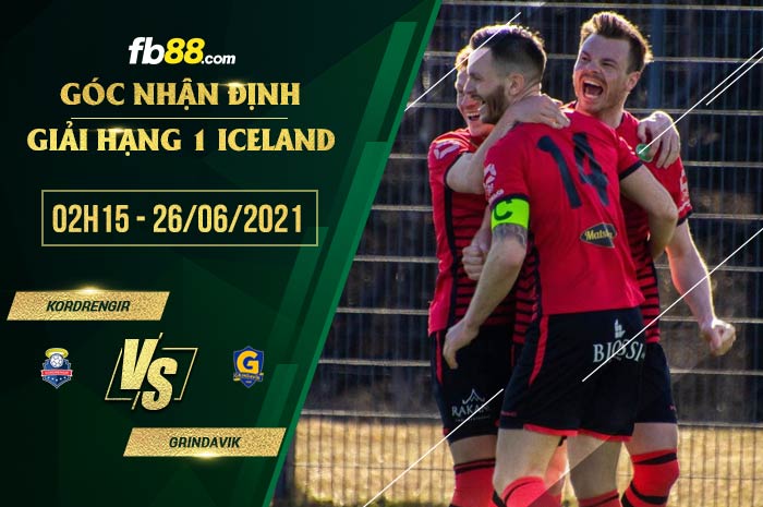 fb88-soi kèo Kordrengir vs Grindavik