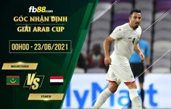 fb88-soi kèo Mauritania vs Yemen