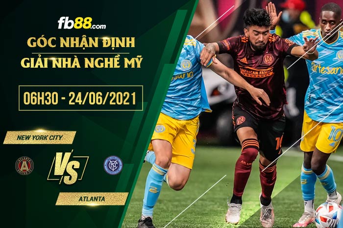 fb88-soi kèo New York City vs Atlanta