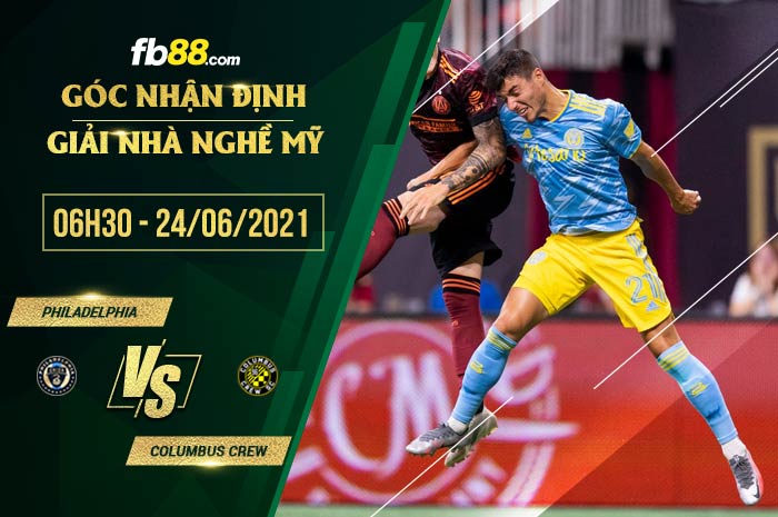 fb88-soi kèo Philadelphia vs Columbus Crew