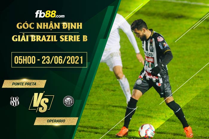 fb88-chi tiết kèo trận đấu Ponte Preta vs Operario Ferroviario