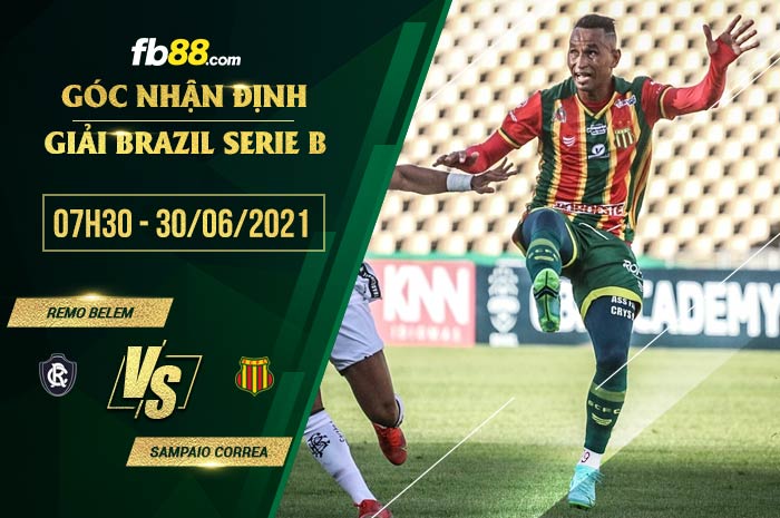 fb88-soi kèo Remo Belem vs Sampaio Correa