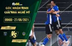 fb88-soi kèo San Jose vs LA Galaxy
