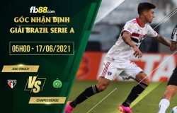 fb88-soi kèo Sao Paulo vs Chapaecoense
