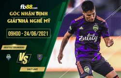fb88-soi kèo Seattle Sounders vs Salt Lake