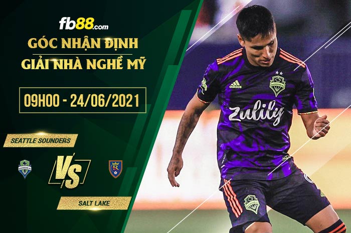 fb88-soi kèo Seattle Sounders vs Salt Lake