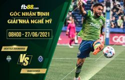 fb88-soi kèo Seattle Sounders vs Vancouver Whitecaps