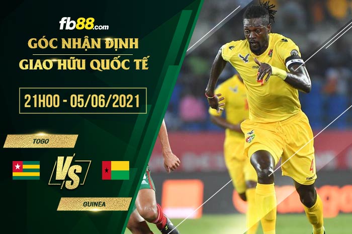 fb88-soi kèo Togo vs Guinea