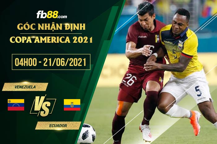 fb88-soi kèo Venezuela vs Ecuador