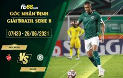 fb88-soi kèo Vila Nova vs Goias