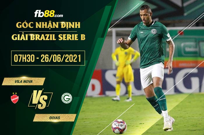 fb88-soi kèo Vila Nova vs Goias