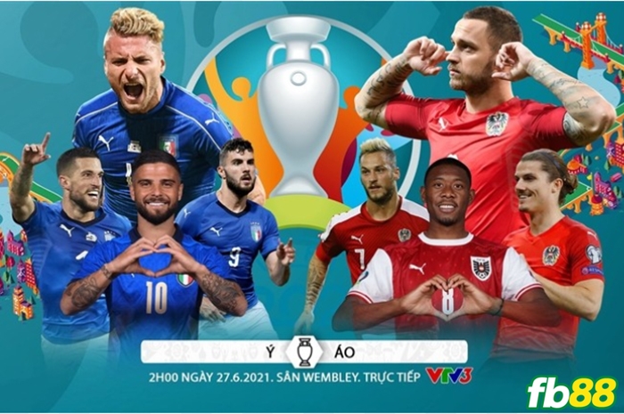 Ý vs Áo Euro 2021