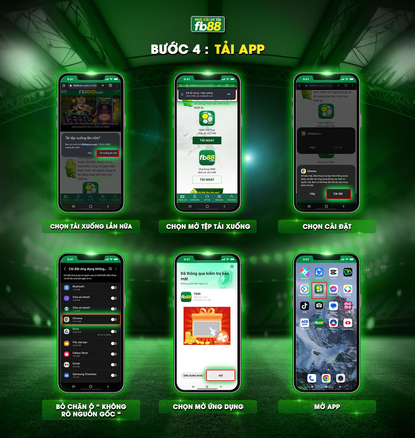 Tải App FB88 về Android