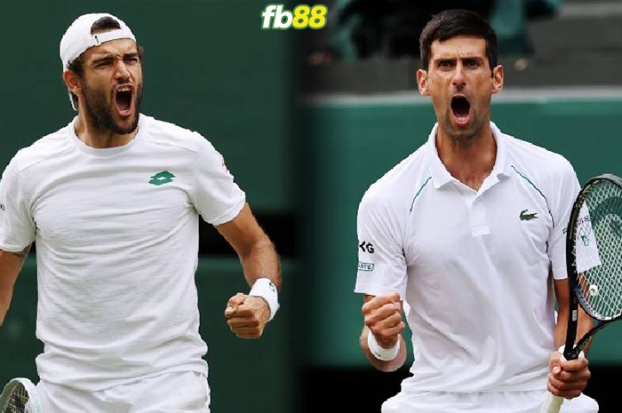 Novak Djokovic chạm trán Matteo Berrettini