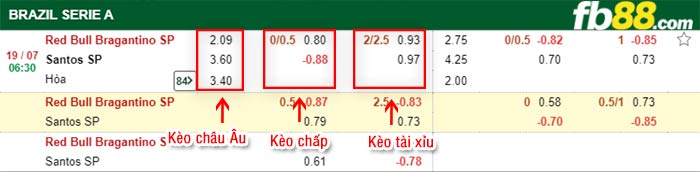fb88-bảng kèo trận đấu Bragantino vs Santos