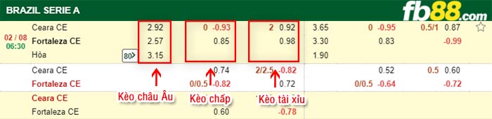 fb88-bảng kèo trận đấu Ceara vs Fortaleza
