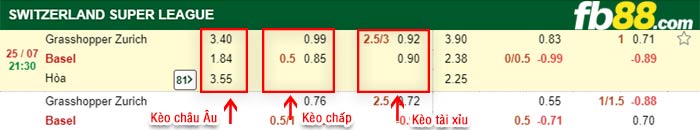 fb88-bảng kèo trận đấu Grasshoppers vs Basel