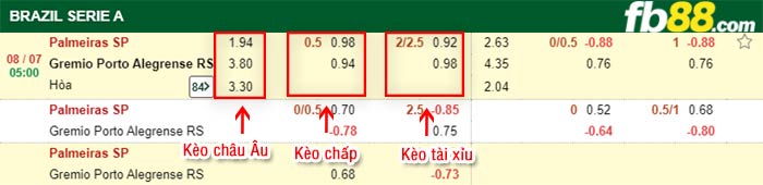 fb88-bảng kèo trận đấu Palmeiras vs Gremio