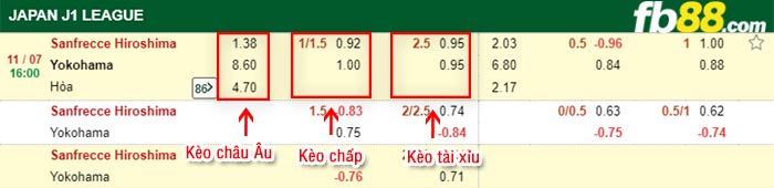 fb88-bảng kèo trận đấu Sanfrecce Hiroshima vs Yokohama FC