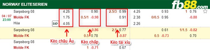 fb88-bảng kèo trận đấu Sarpsborg 08 vs Molde