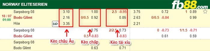 fb88-bảng kèo trận đấu Sarpsborg vs Bodo Glimt