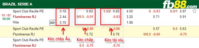fb88-bảng kèo trận đấu Sport Recife vs Fluminense