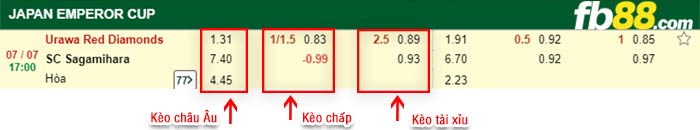 fb88-bảng kèo trận đấu Urawa Reds vs Sagamihara