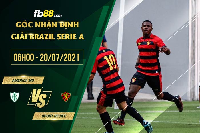 fb88-soi kèo America MG vs Sport Recife