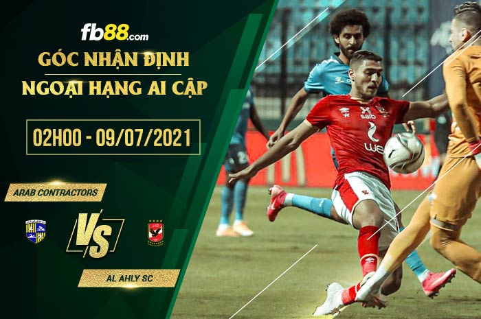 fb88-soi kèo Arab Contractors vs Al Ahly SC