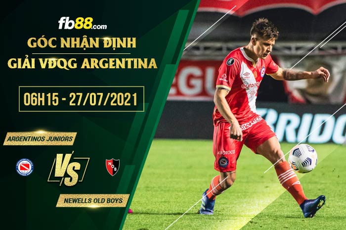 fb88-soi kèo Argentinos Juniors vs Newells Old Boys